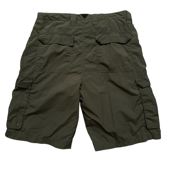 Boy Scouts of America Cargo Shorts Mens M Centennial Uniform Nylon Army Green - Picture 2 of 5